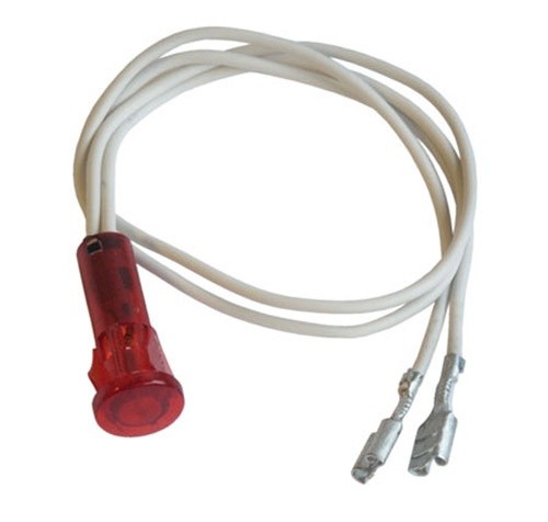 Voyant rouge diametre - rouge, avec