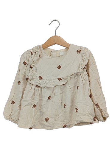 Zara chemisier enfants beige - chemisier,