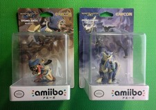 Monster Hunter Rise Nintendo Amiibo Figurine Palico Palamute set Japon NEUF