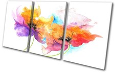 Painting Style Flower Abstract