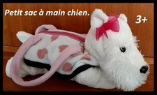 Petit sac à main peluche chien