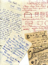 LOT de 6 lettres au Père