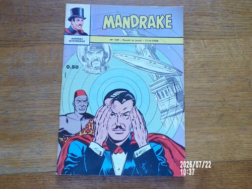Mandrake magicien 159 - mandrake,
