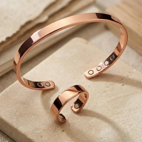 Bracelet magnétique cuivre - en,