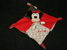 Doudou  Minnie rouge noir gris