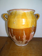 Bel ancien pot graisse - pot,