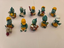 10 Figurines Kinder Série Drolly Dinos 1996 Ferrero