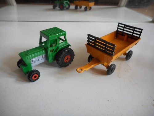 Tracteur matchbox remorque - matchbox,