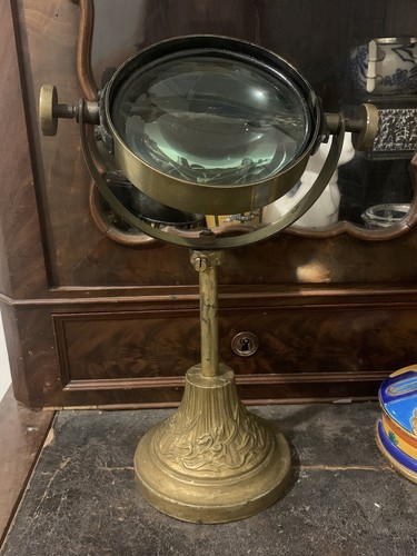 Ancienne rare loupe bureau - rare,