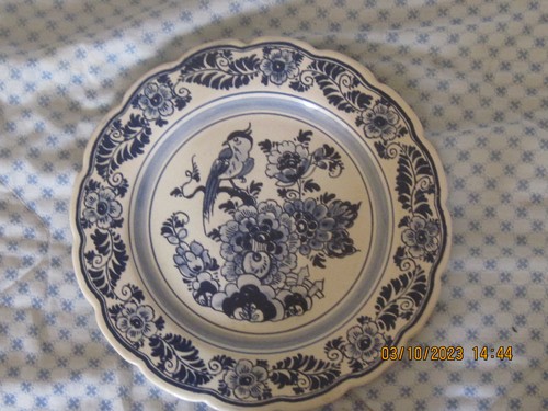 Assiette decorative delft pour - decorative,