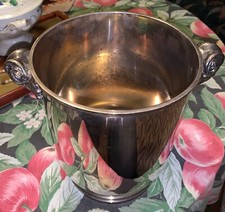 Maison Orbrille seau à Champagne Métal argenté Têtes De Béliers