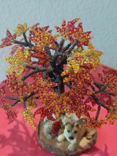 Arbre bonsaï perles et - bonsaï, à
