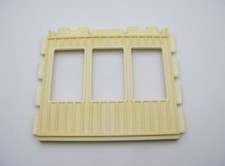 PLAYMOBIL (Y2c03) HOPITAL - Mur 3 Ouvertures Fenêtres 3432 & Maison 3771 Jauni