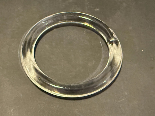 Pampille bague suspendue - pampille, en