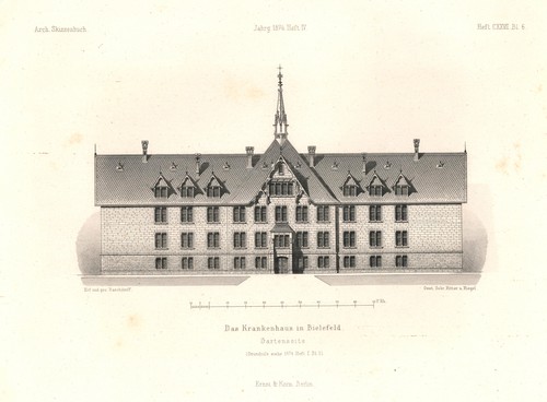 Bielefeld hôpital gartenseite - bielefeld,