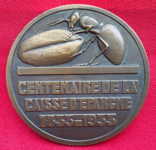1933 médaille centenaire - centenaire, de