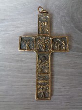 CROIX PECTORALE ORTHODOXE EN BRONZE