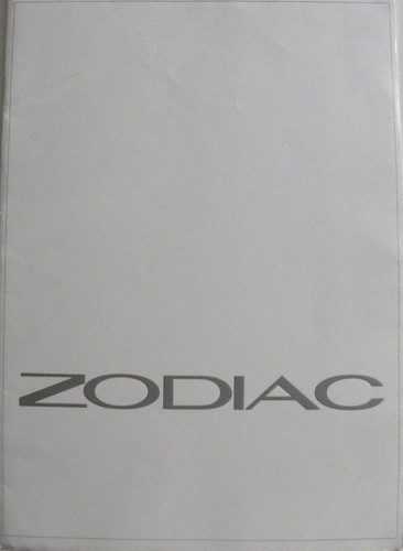 Brochure ford zodiac - zodiac, /