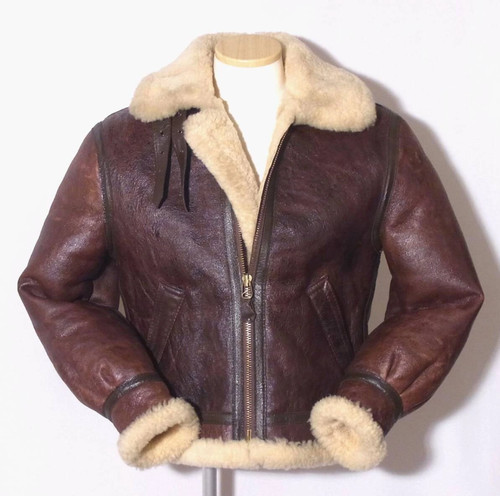 Schott real mouton bomber - schott,