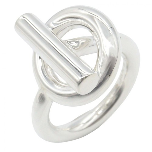 Bague hermes echape argent - echape,