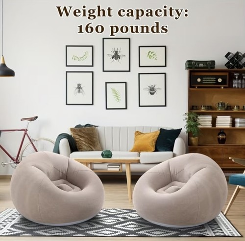 Grand fauteuil gonflable - grand,