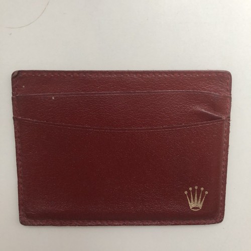 Rolex porte cartes cuir - rolex, porte-cartes,