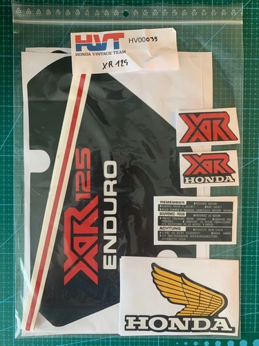 Honda 125 stickers - xr,