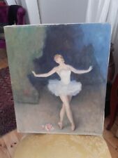 Peinture de Léon Galand (1872 - 1960) " Les Pointes "