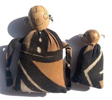 Poupées en tissu de calebasse