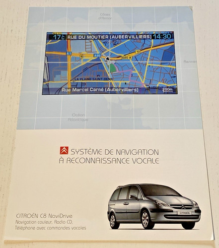 Feuillet publicitaire citroen - publicitaire,