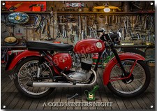 Plaque Métallique BSA BANTAM 175 SUPER Moto, Vintage BSA Motos.BSACWN