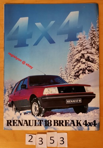 Renault break 4x4 gtl - 4x4, gtl/