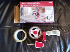 Dérouleur Dévidoir Manuel de Ruban Adhésif + Ruban