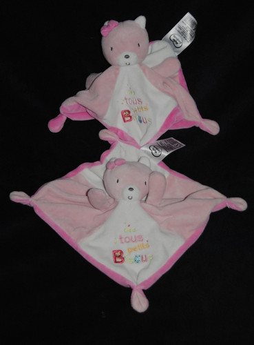 Lot doudou plat ours - lot, 2