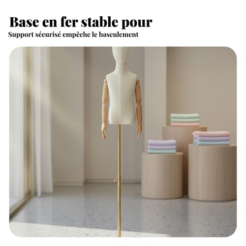 Mannequin enfant démontable - enfant,