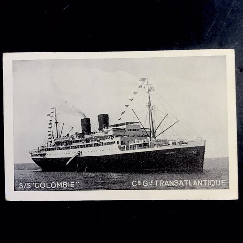 Cpa paquebot colombie - cpa, ss