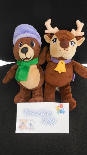 Lot doudou peluche ours - lot,