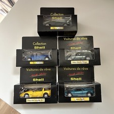 Lot 5 Voitures Collection Nouvelle Collection Shell