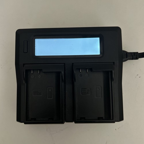 Lcd dual channel charger - dual, for