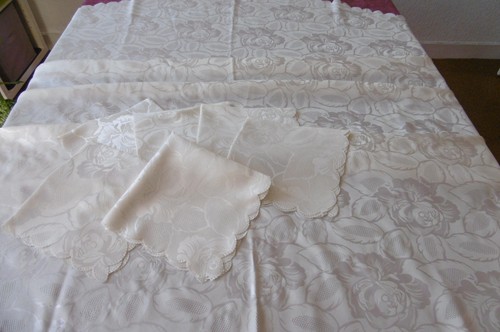 Nappe ronde serviettes - nappe,