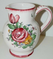 -JOLI PICHET POT A LAIT  PETIT BROC CERAMIQUE ALFRED RENOLEAU signé ARA vitrine