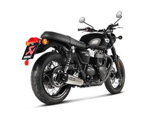 Terminaux Pot D'Échappement [AKRAPOVIC] Titane Triumph T100/T120 S-T12SO4-HCQT