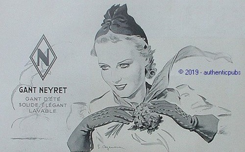 Publicite neyret gant ete - gant, d'ete