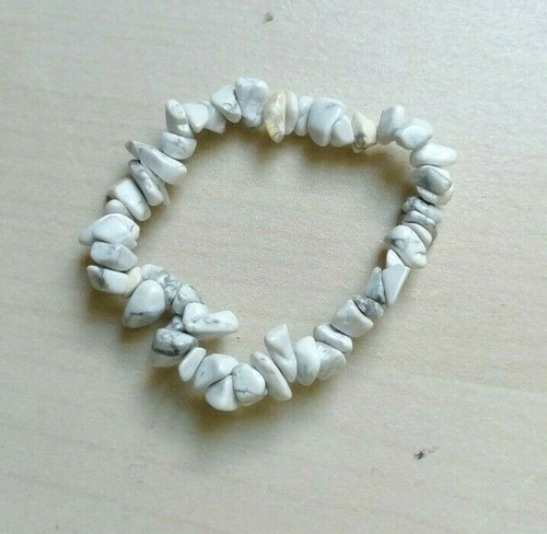 Bracelet baroque chips pierres