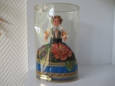 (N°7) ANCIENNE POUPEE FOLKLORIQUE DOLL CYBELLE PETITCOLLIN REGION FRANCHE-COMTE