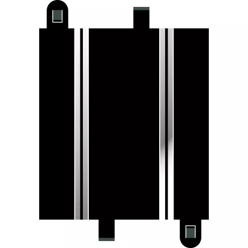 Scalextric c8207 half straight - scalextric,