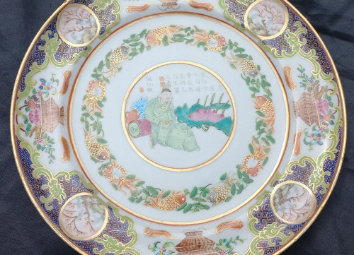 Assiette porcelaine chine