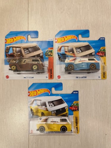 Voitures hot wheels vw - 3, t3