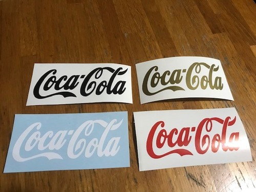Coca cola sticker autocollant - coca,