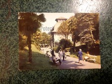 CAPVERN LES BAINS buvette entrée thermes animée 1972 carte postale postcard  